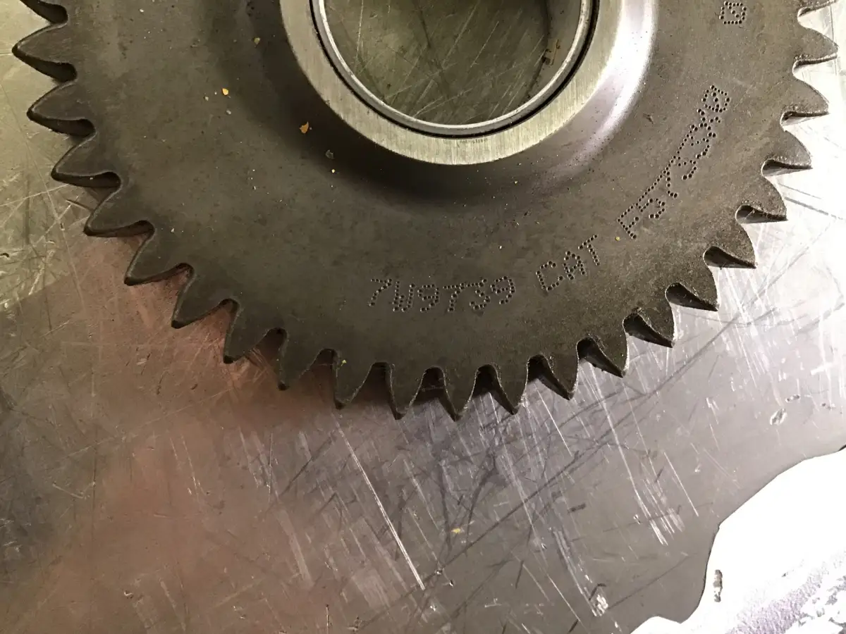 CATERPILLAR INTERMEDIATE GEAR 7W9739 USED - Picture 2