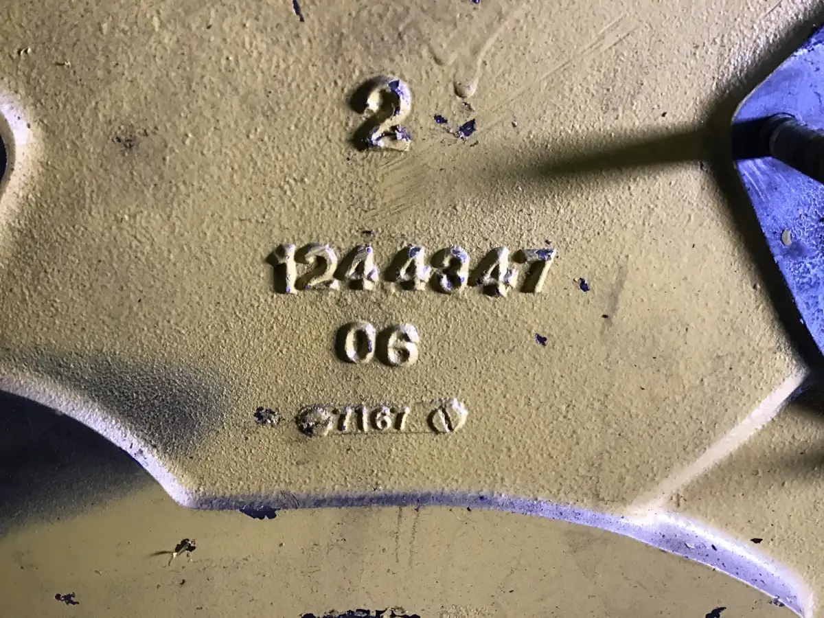 CATERPILLAR TIMING HOUSING 1244347 USED - Picture 2