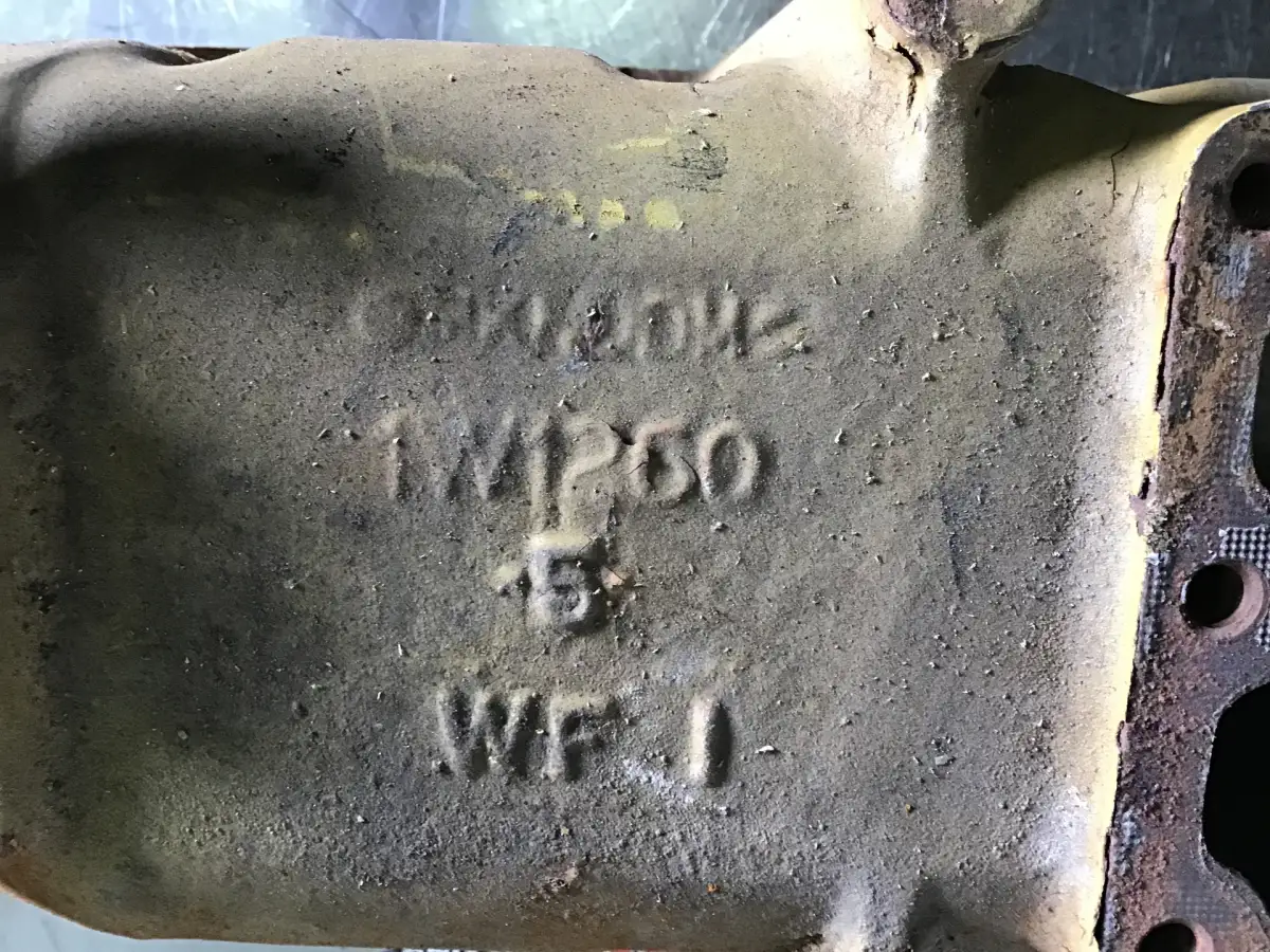 CATERPILLAR INTERCOOLER COVER 1W1260 USED - Picture 2