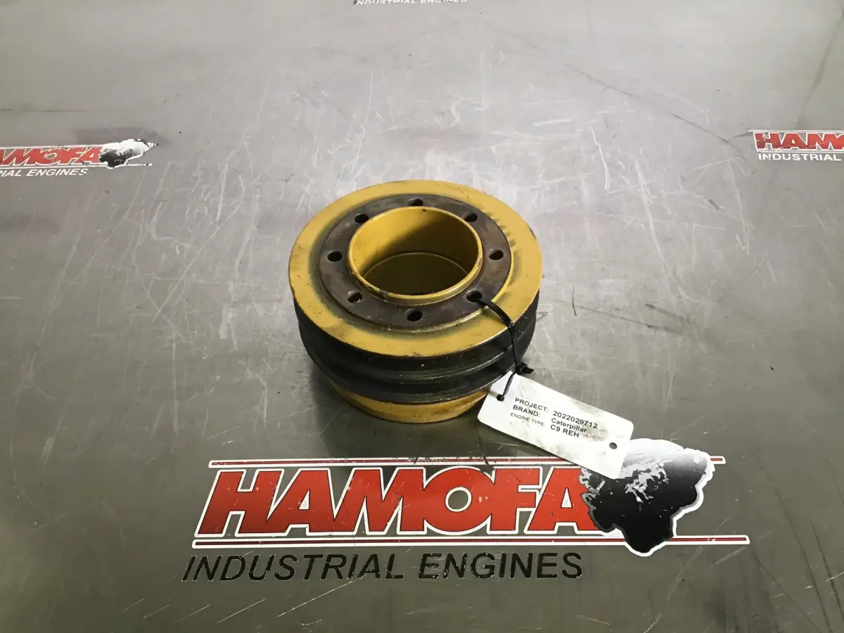 CATERPILLAR CRANKSHAFT PULLEY 1949456 USED - Picture 2