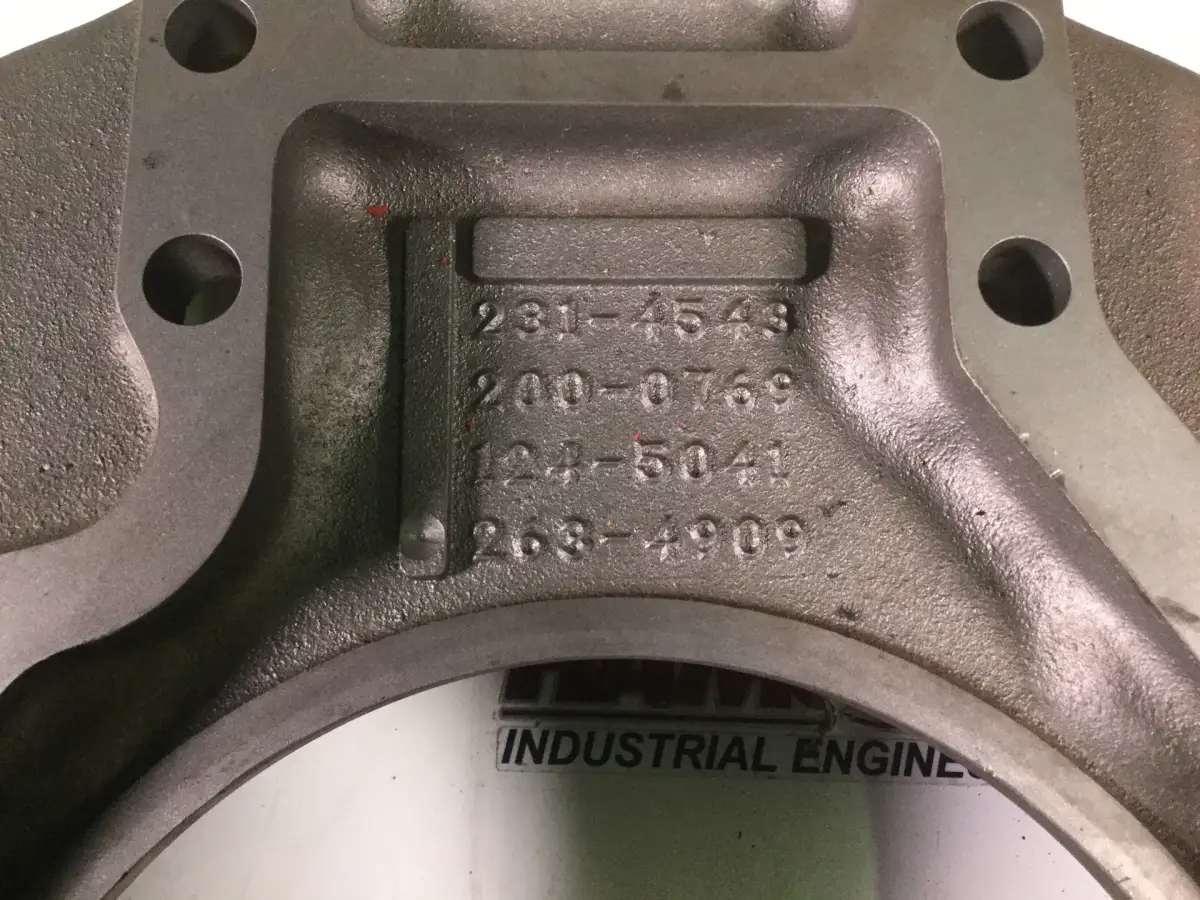 CATERPILLAR FLYWHEEL HOUSING 2314543 USED - Picture 2