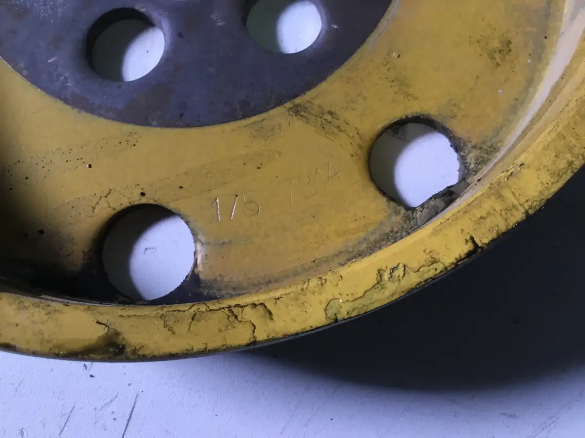 CATERPILLAR CRANK PULLEY 1757314 USED - Picture 2
