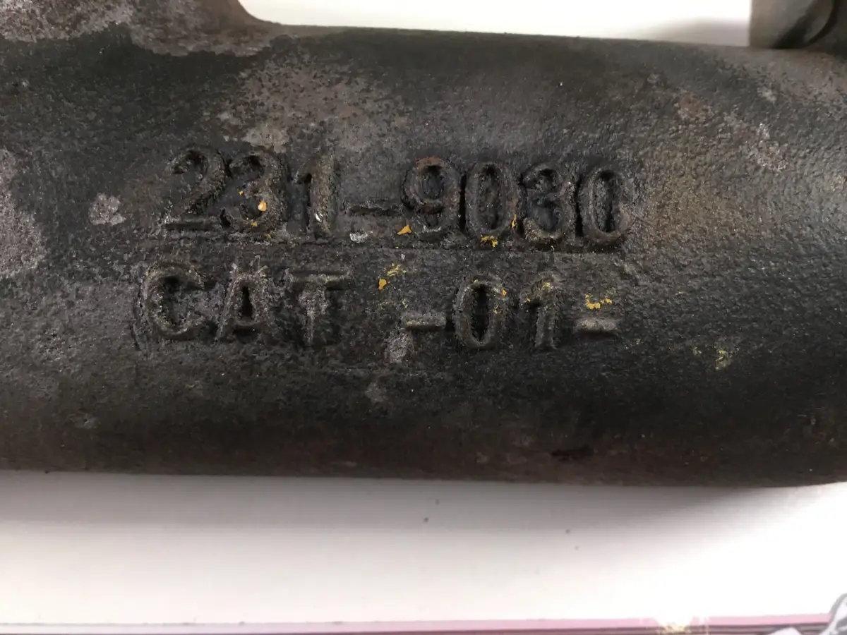 CATERPILLAR EXHAUST MANIFOLD 2319030 USED - Picture 2