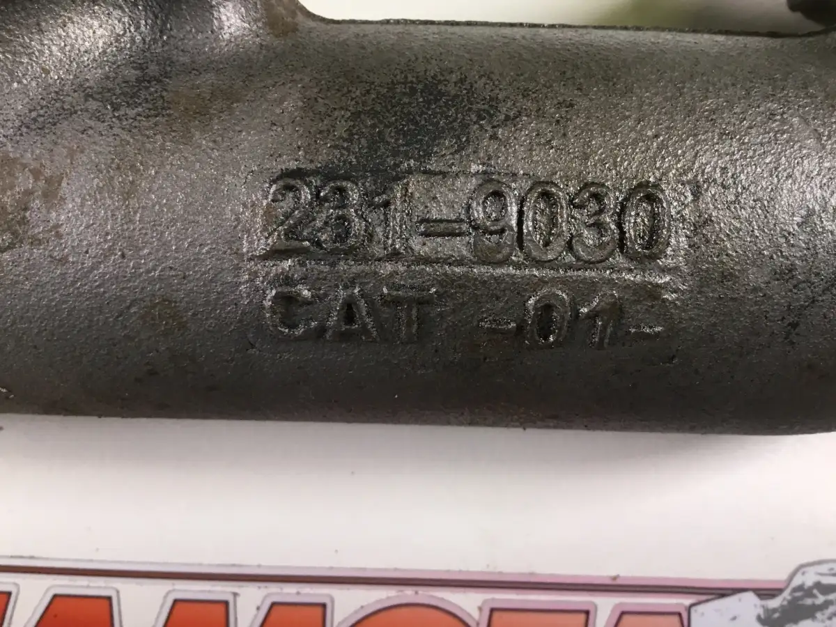 CATERPILLAR EXHAUST MANIFOLD 2319030 USED - Picture 2
