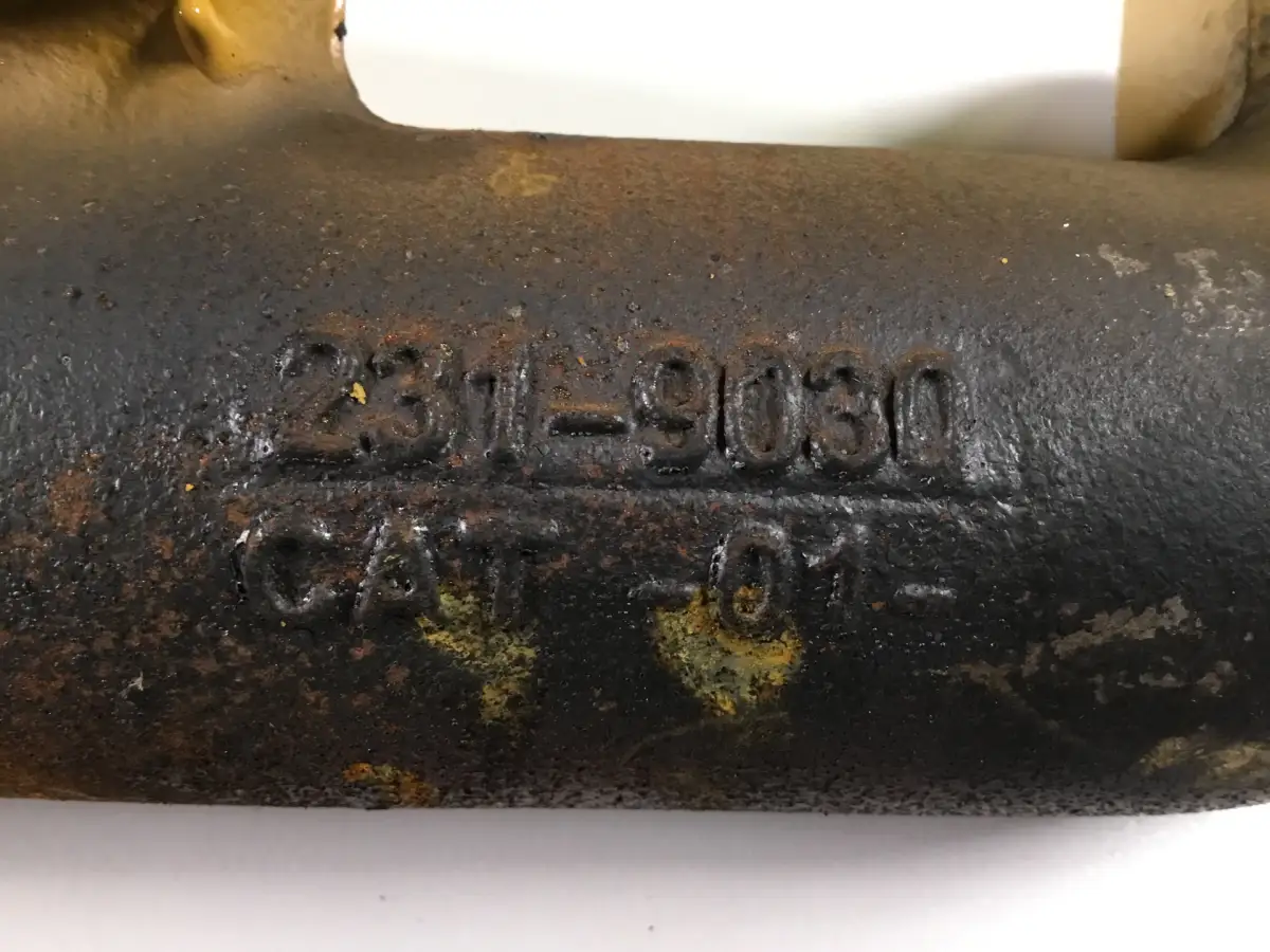 CATERPILLAR EXHAUST MANIFOLD 2319030 USED - Picture 2