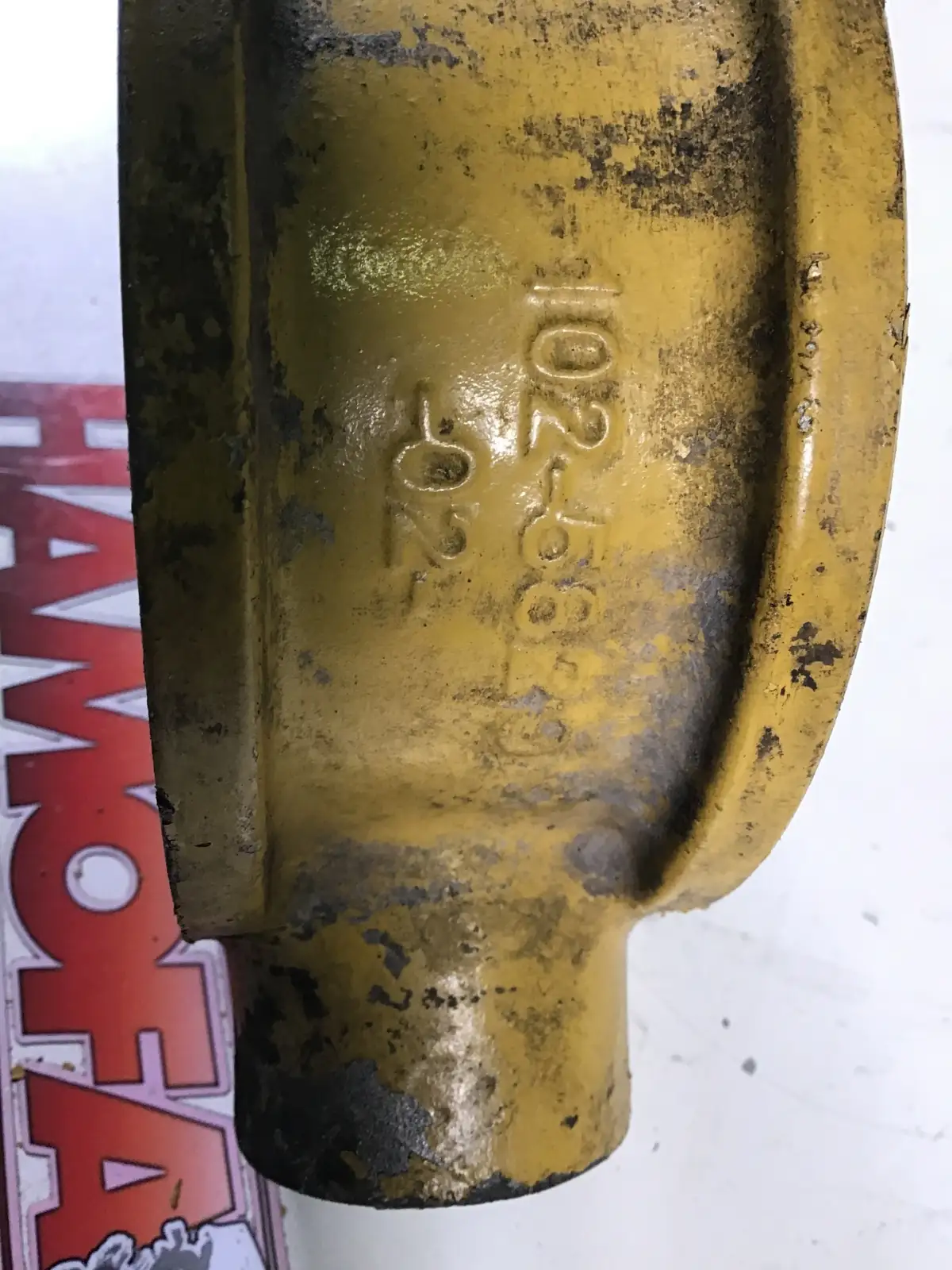 CATERPILLAR OIL FILTER ADAPTER 1025829 USED - Picture 2