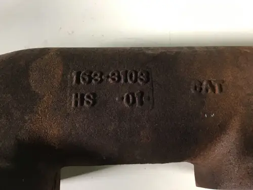 CATERPILLAR EXHAUST MANIFOLD 1633103 USED - Thumb image 2