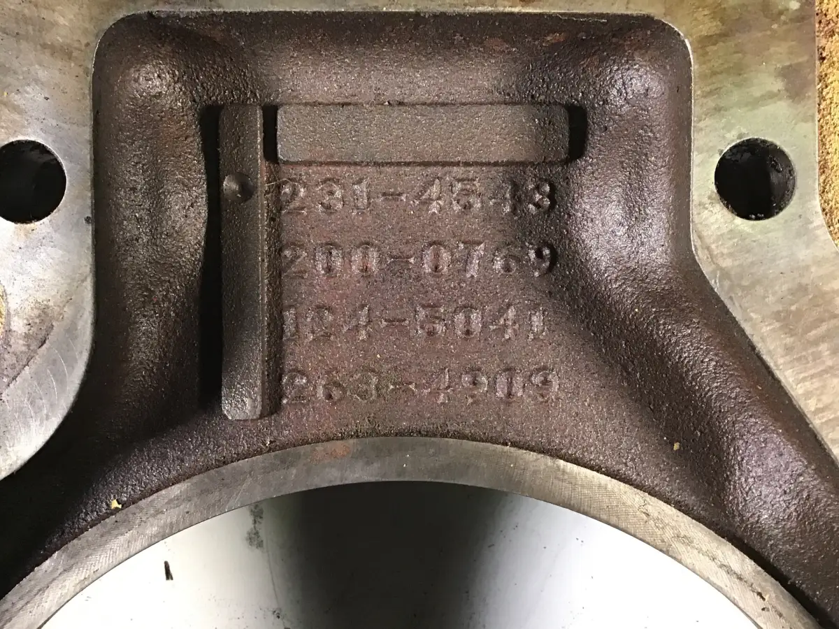 CATERPILLAR FLYWHEEL HOUSING 2314543 USED - Picture 2