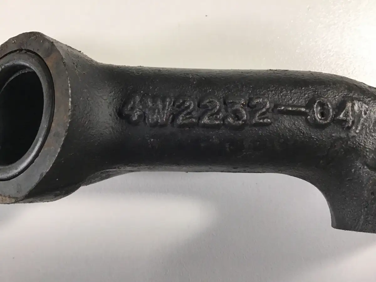 CATERPILLAR BEND PIPE 4W2232 USED - Picture 2