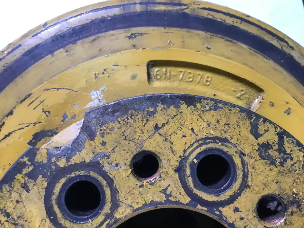 CATERPILLAR KRUKAS POELIE 6N7378 GEBRUIKT - Afbeelding 2