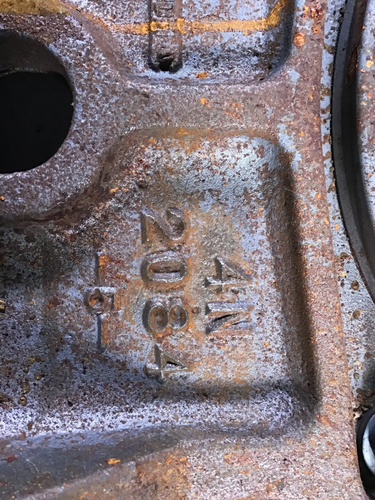 CATERPILLAR ENGINE MOUNT 4N2084 USED - Picture 2