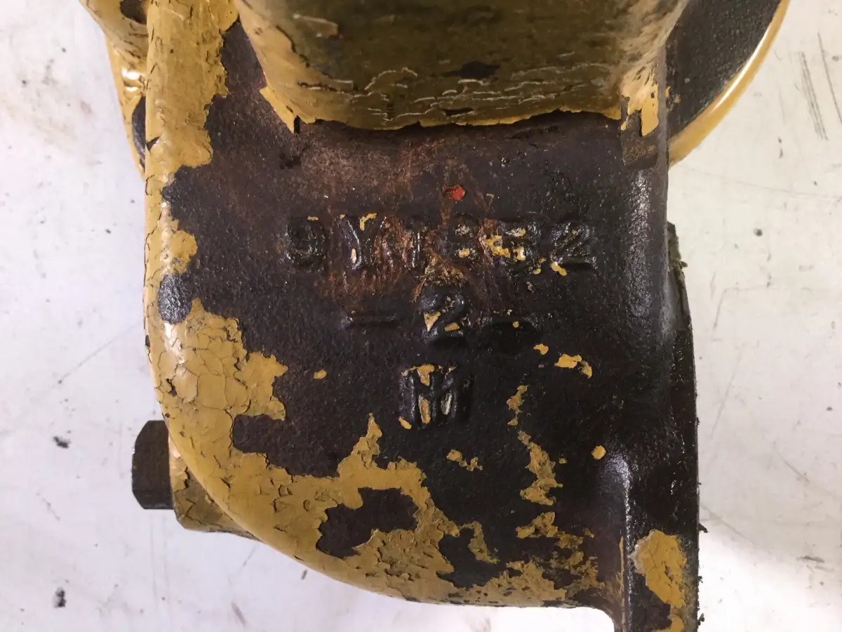 CATERPILLAR OIL FILTER HOUSING 9Y1652 USED - Picture 2