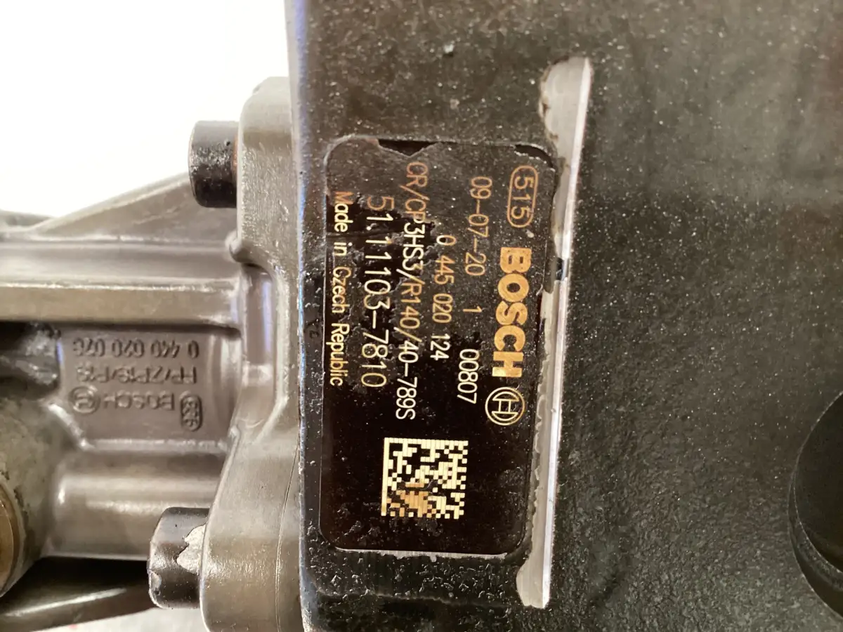BOSCH COMMON RAIL PUMP 0445020124 USED - Picture 2