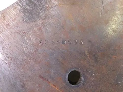 CATERPILLAR DISTRIBUTION PLATE 2230533 USED - Thumb image 2