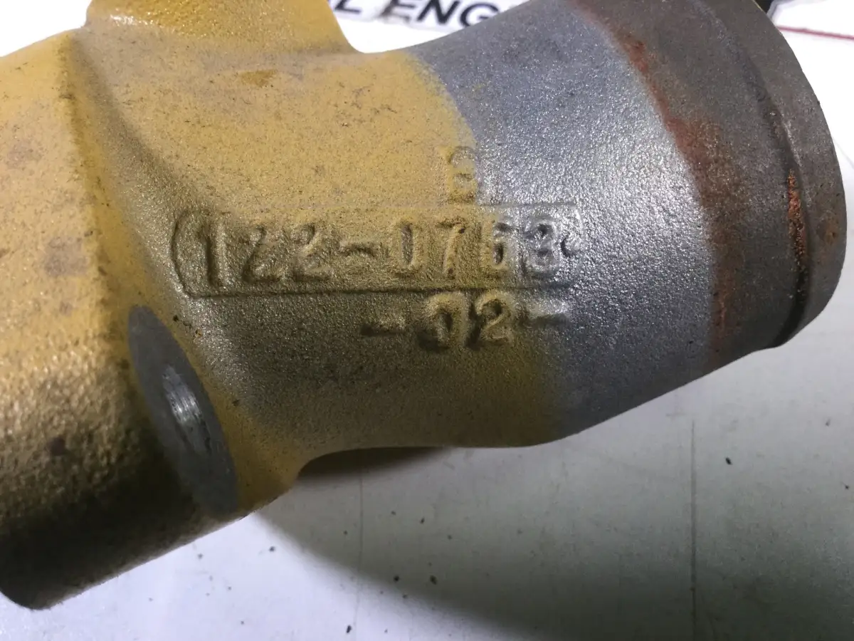 CATERPILLAR WASSERROHR 1220763 GEBRAUCHT – Bild 2