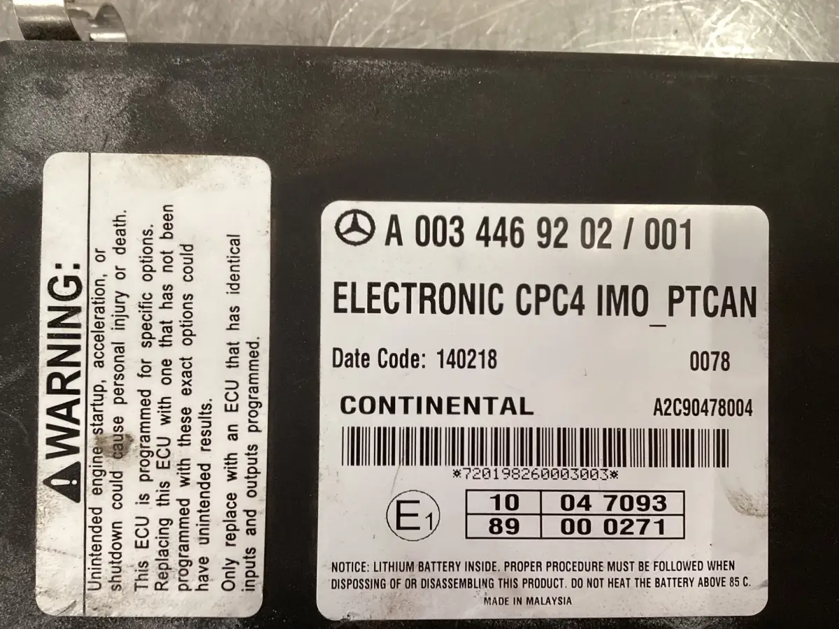 MERCEDES A 003 446 92 02 USADO - Imagen 2