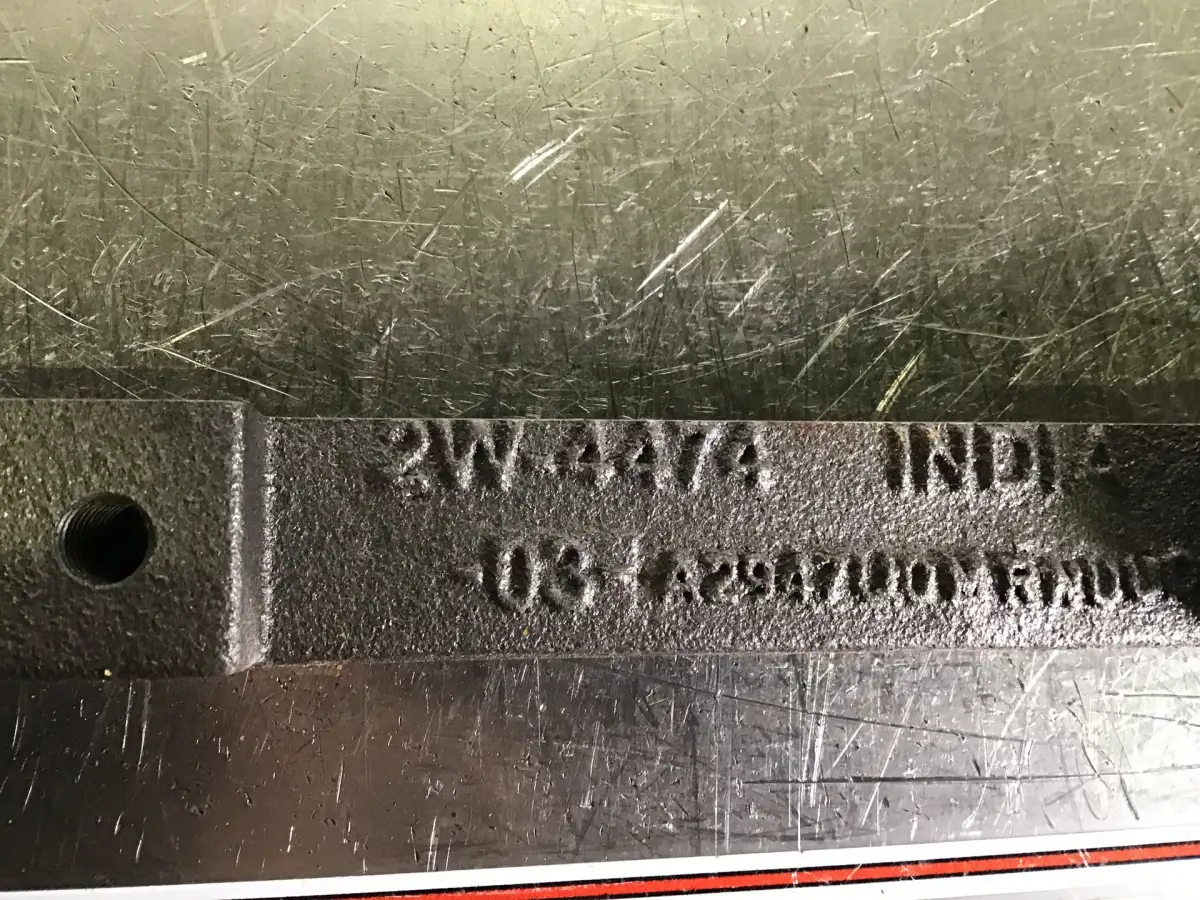 SUPPORT CATERPILLAR 2W4474 D'OCCASION - Image 2