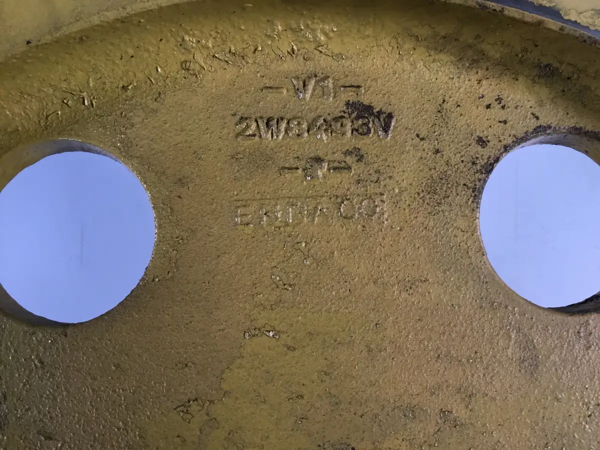 CATERPILLAR V-BELT PULLEY 2W8493 USED - Picture 2