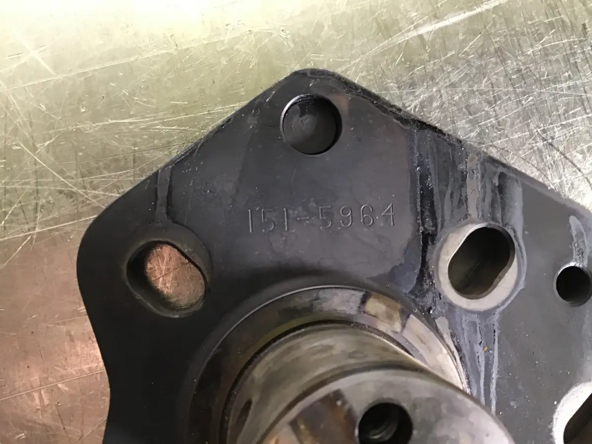CATERPILLAR GEAR SHAFT 1515966 USED - Picture 2