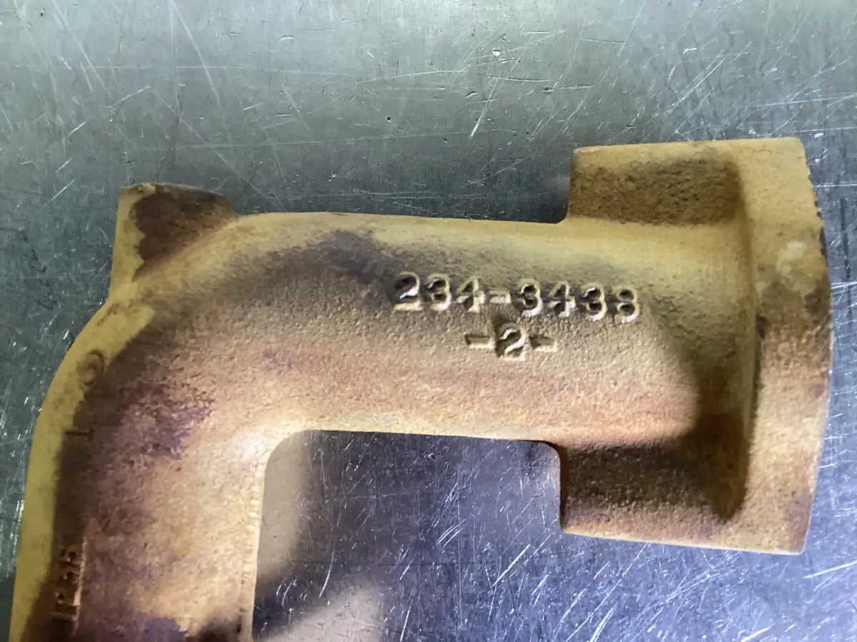 CATERPILLAR WASSERROHR 2343438 GEBRAUCHT – Bild 2