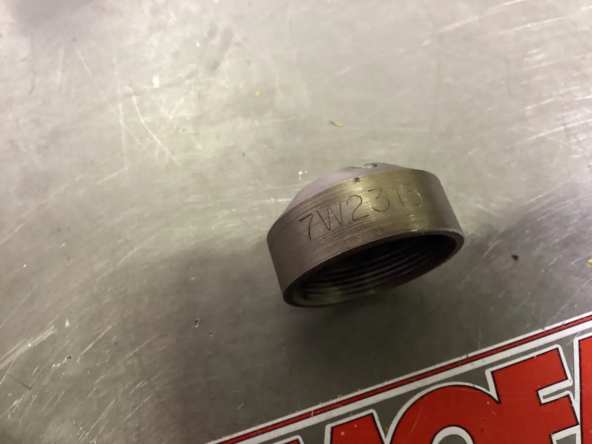CATERPILLAR SWIVEL NUT 7W2315 USED - Picture 2