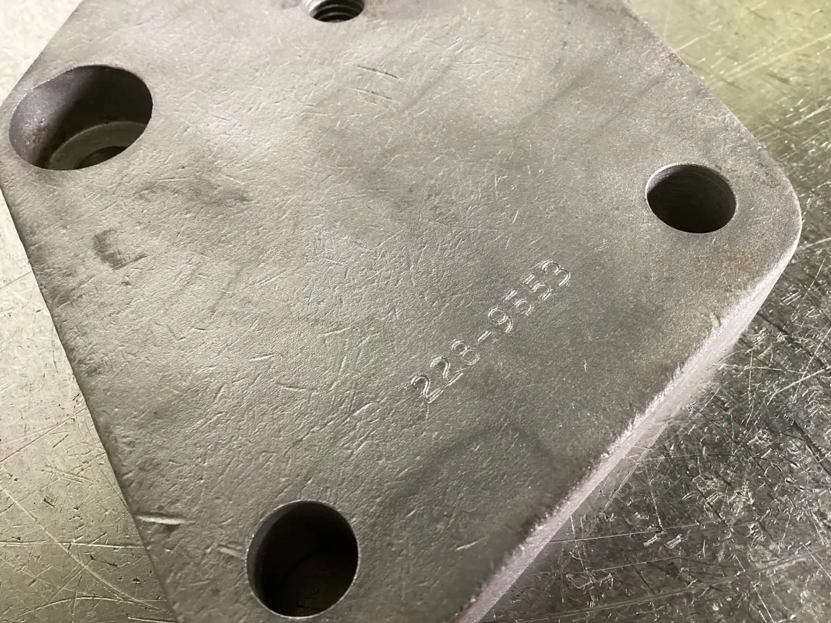 CATERPILLAR COVER PLATE 2289553 USED - Picture 2