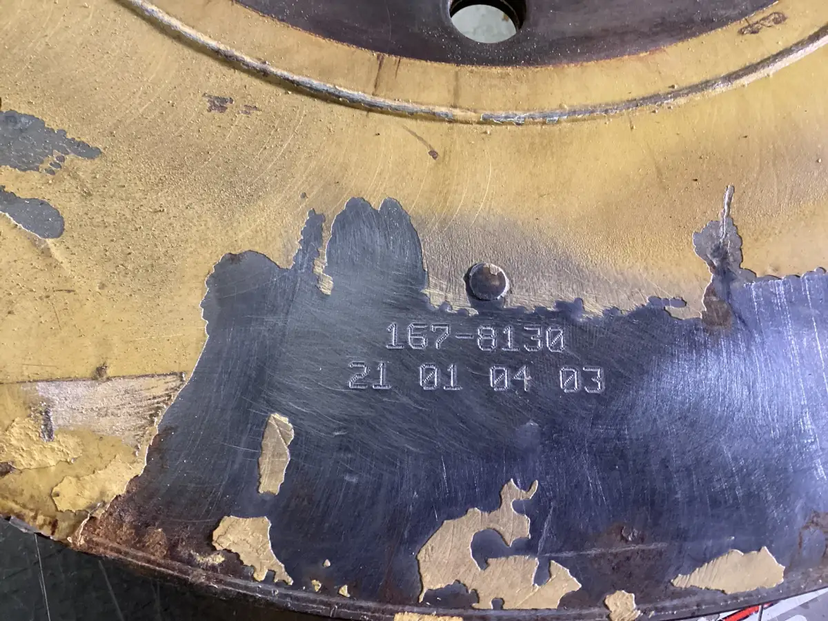 CATERPILLAR VIBRATIONSDÄMPFER 1678130 GEBRAUCHT – Bild 2