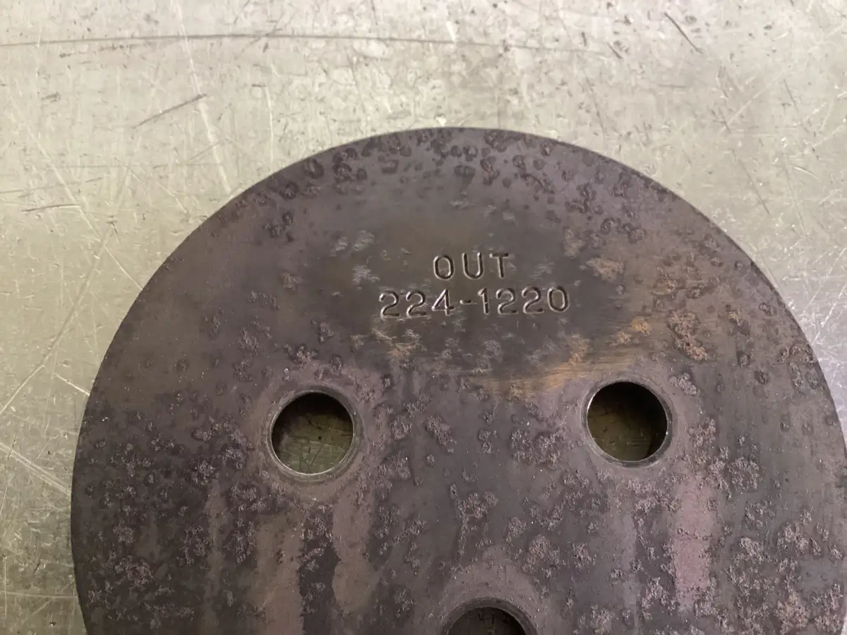 CATERPILLAR LOCKING PLATE 2241220 USED - Picture 2