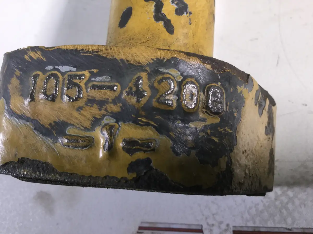 CATERPILLAR CAT C10 C12 WATER FLANGE 1054208 USED - Picture 2
