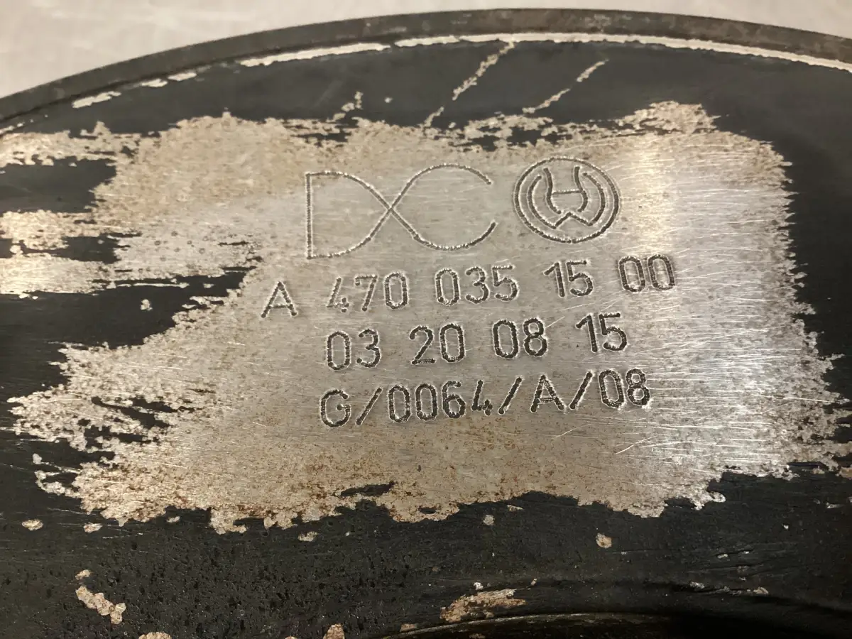 MAN A 470 035 15 00 GEBRUIKT - Afbeelding 2