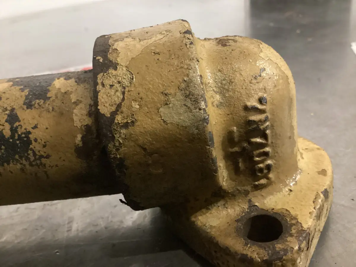 CATERPILLAR WATER PIPE 8N7642 USED - Picture 2