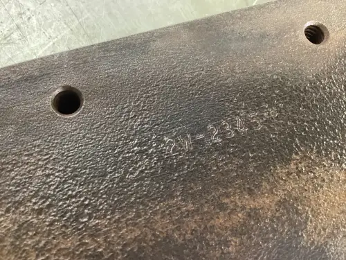 CATERPILLAR BASE PLATE 2W2345 USED - Thumb image 2