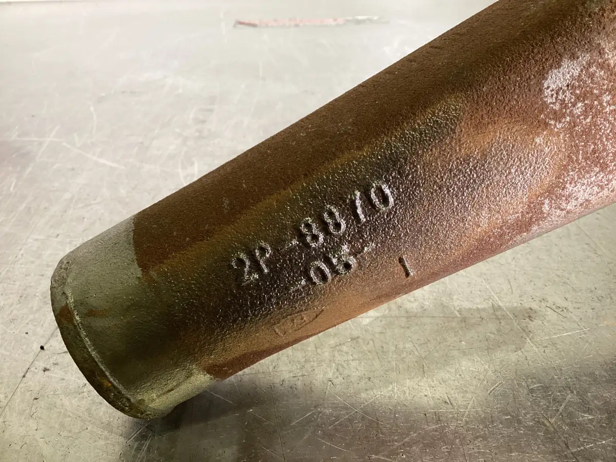 CATERPILLAR OIL COOLER COVER 2P8870 USED - Picture 2
