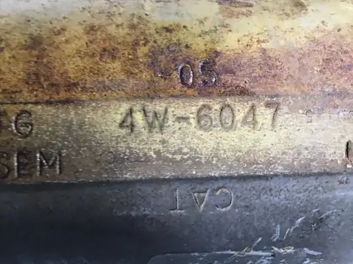 CATERPILLAR OIL COOLER 4W6047 USED - Thumb image 2