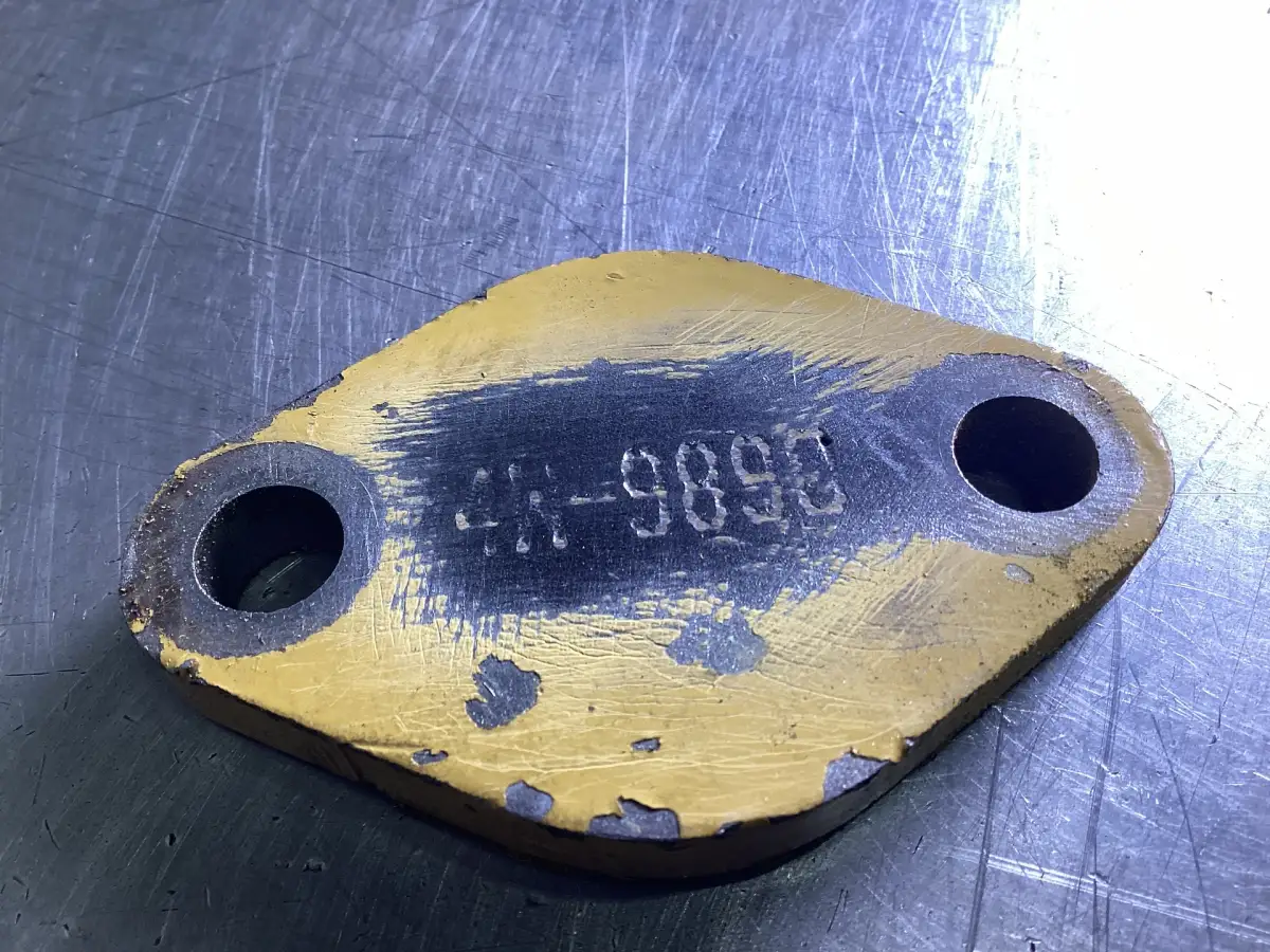 CATERPILLAR COVER PLATE 4W9890 USED - Picture 2