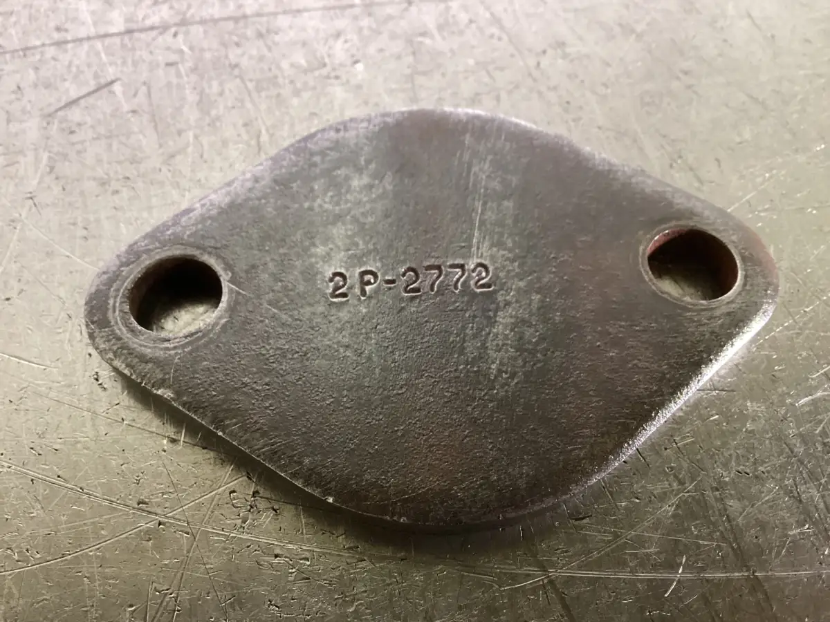 CATERPILLAR ABDECKPLATTE 2P2772 GEBRAUCHT – Bild 2