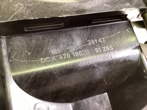 MERCEDES SUCTION TUBE A4701802851 USED - Thumb image 2