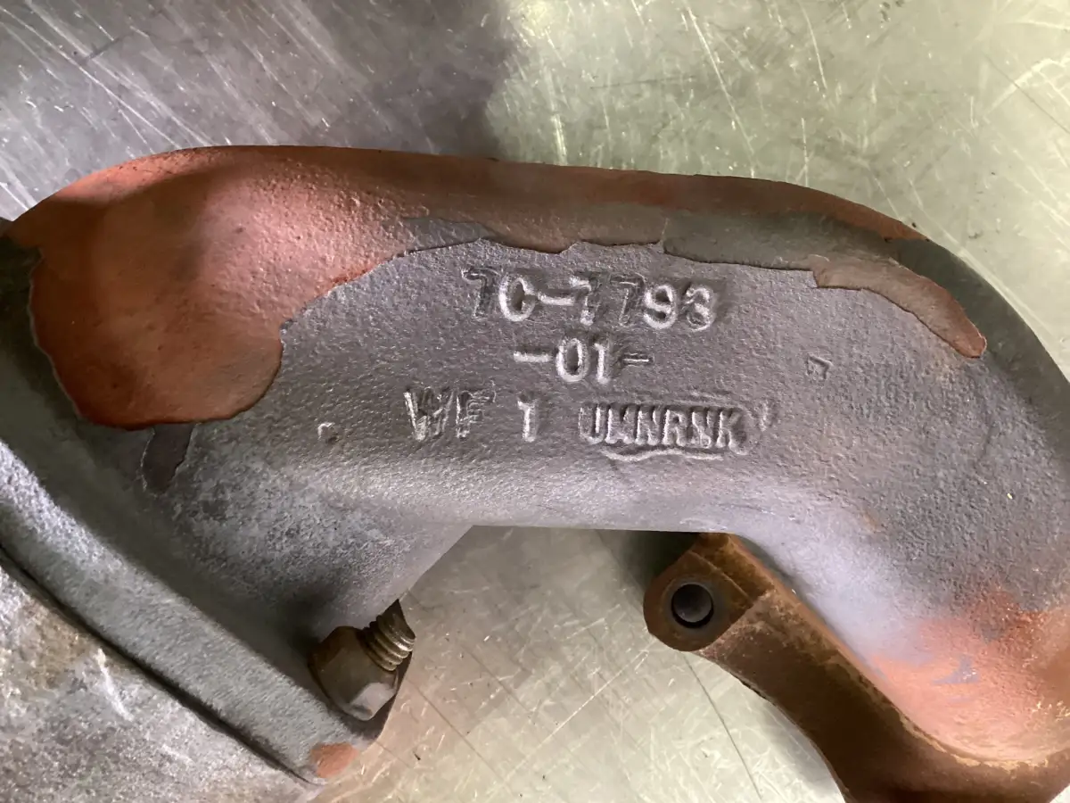 AUSPUFFSAMMLUNG CATERPILLAR 7C7794 GEBRAUCHT – Bild 2