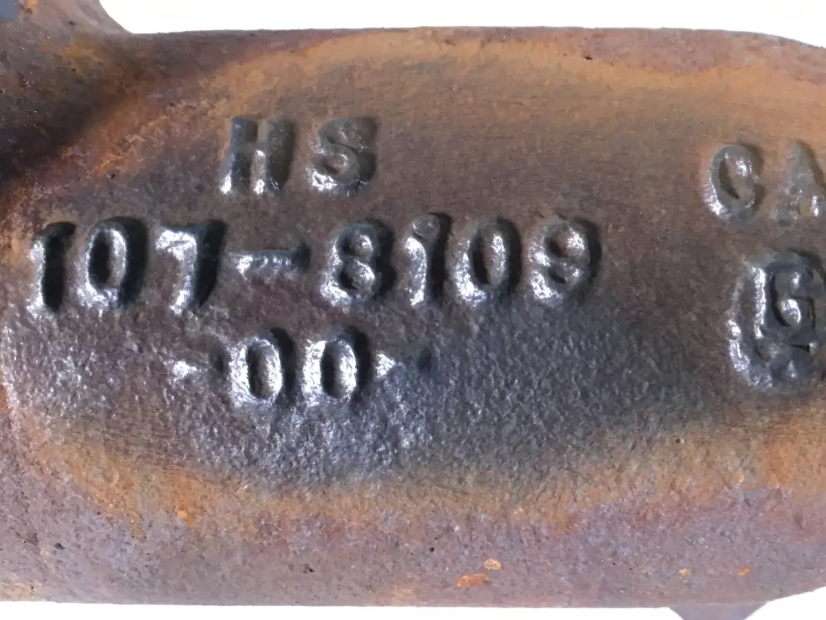 CATERPILLAR EXHAUST MANIFOLD 1078109 USED - Picture 2