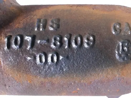 CATERPILLAR EXHAUST MANIFOLD 1078109 USED - Thumb image 2