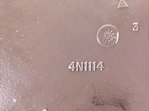 PLACA DE CUBIERTA CATERPILLAR 4N1114 USADA - Imagen miniatura 2