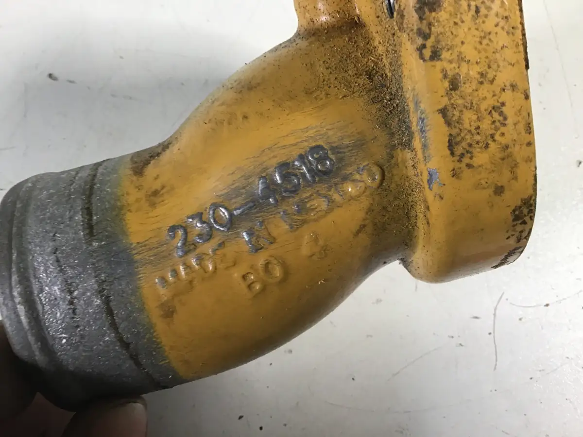 CATERPILLAR WATER PIPE 2304518 USED - Picture 2
