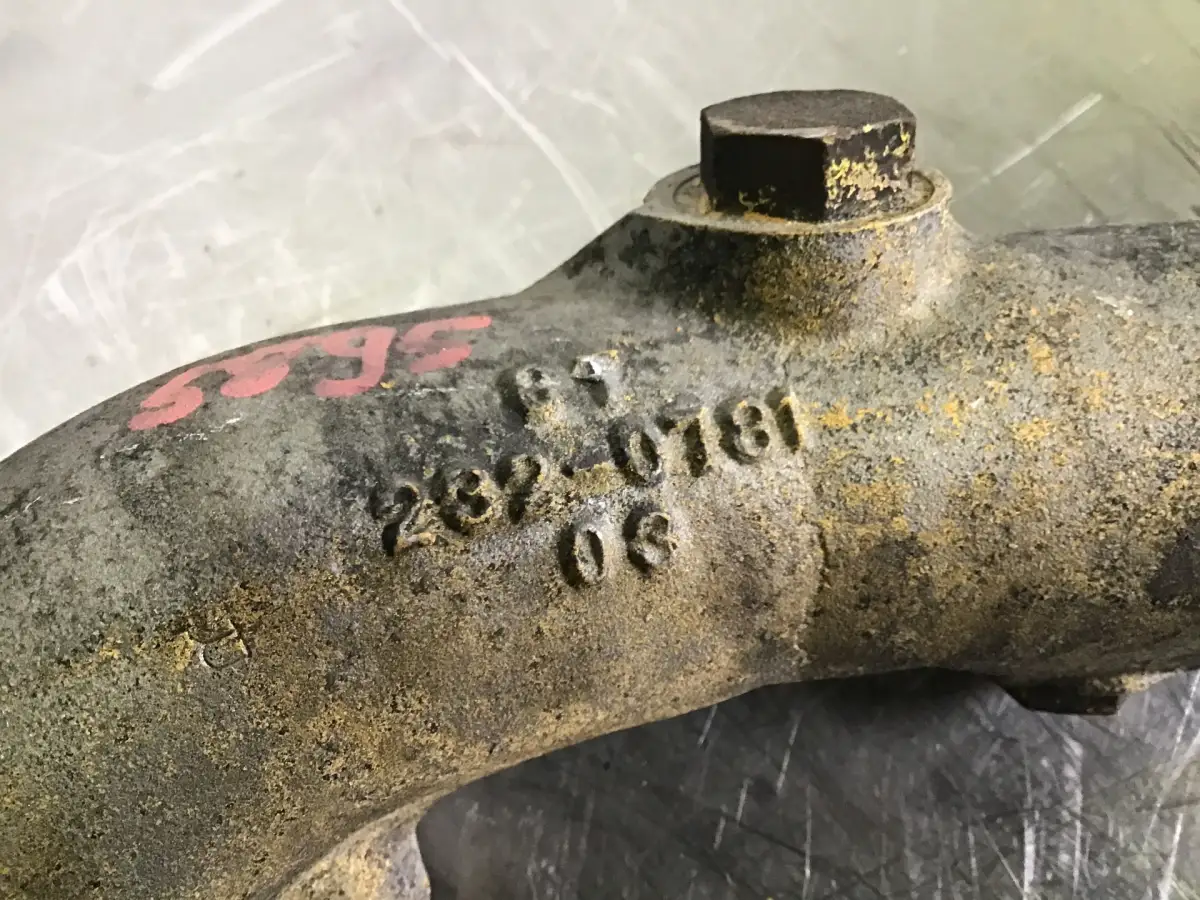 CATERPILLAR WATER PIPE 2320781 USED - Picture 2