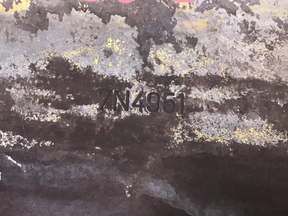 CATERPILLAR COVER PLATE 7N4951 USED - Picture 2