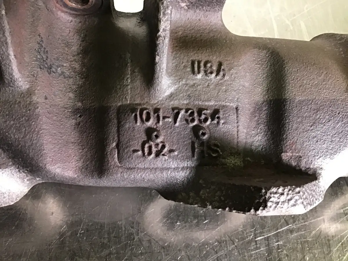CATERPILLAR ABGAS-KRÜMMER 1017354 GEBRAUCHT – Bild 2