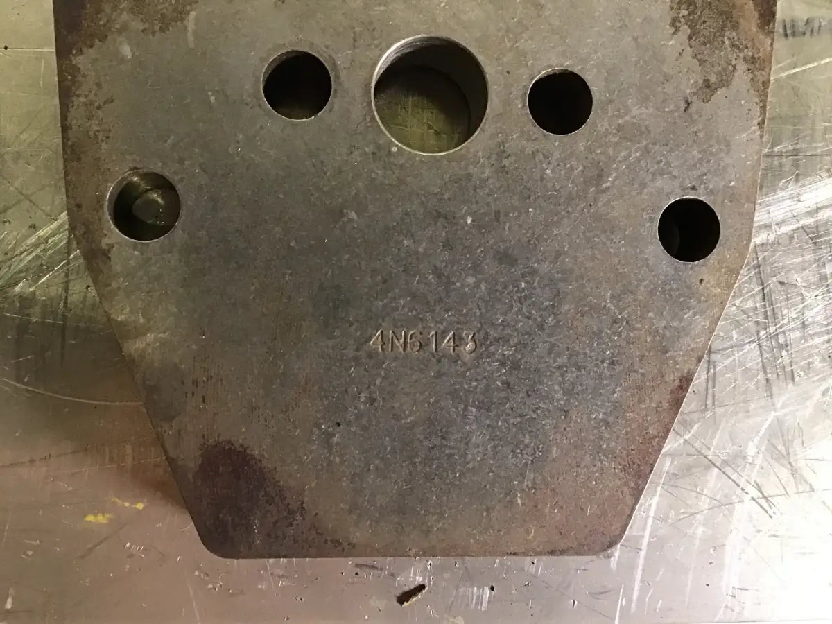 CATERPILLAR SPACER PLATE 4N6143 USED - Picture 2