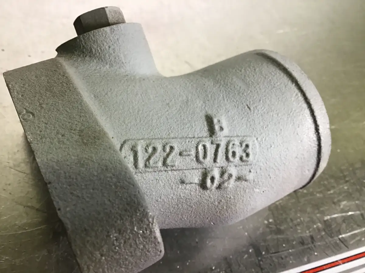 CATERPILLAR WATERSLANG BUIS 1220763 GEGEUSED - Afbeelding 2