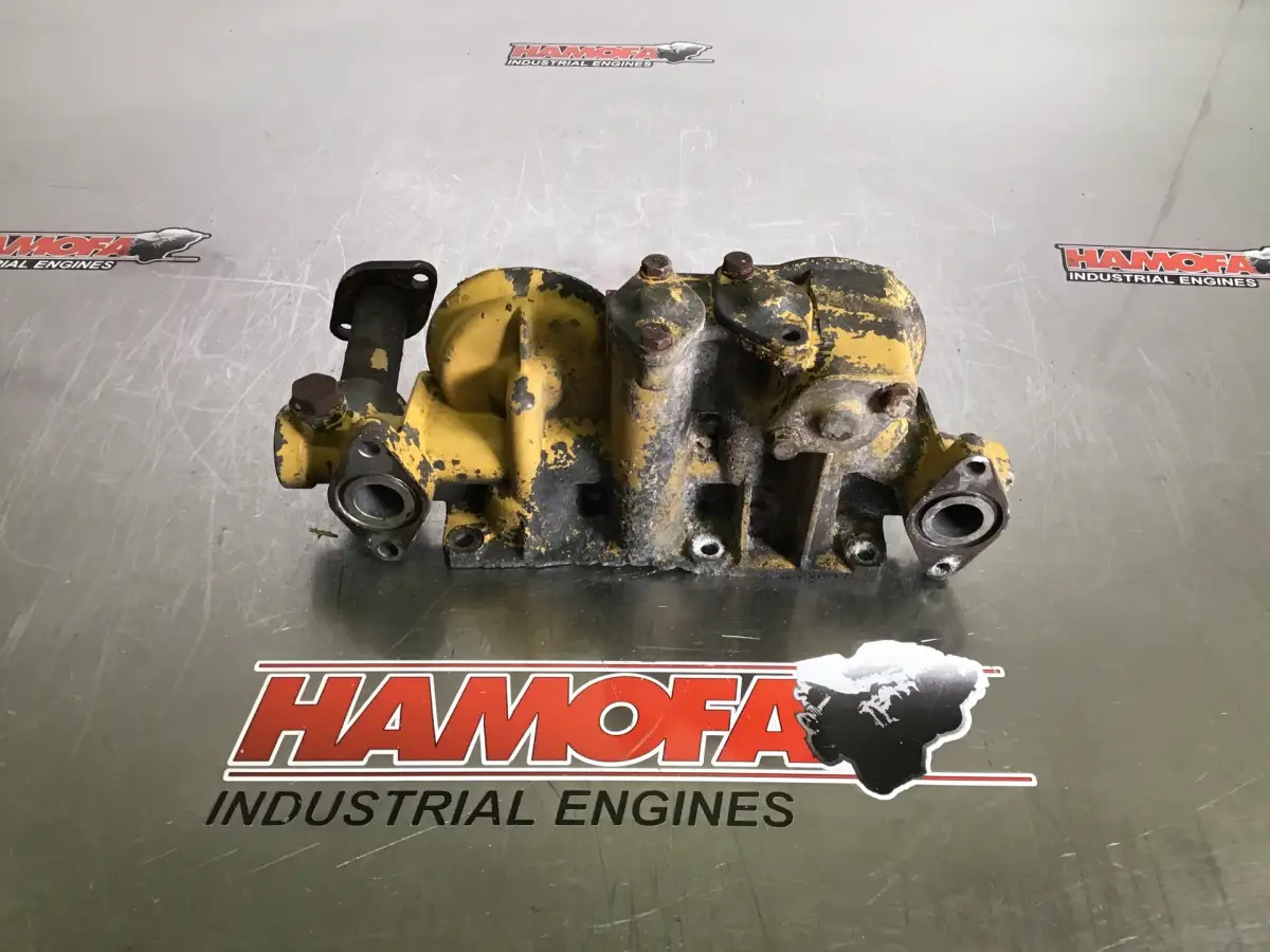 CATERPILLAR OIL FILTER HOUSING 1661328 USED - Picture 3