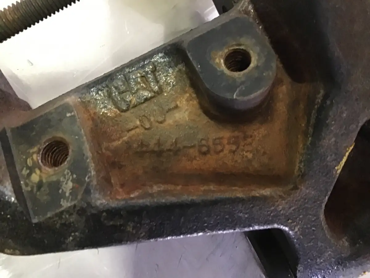 CATERPILLAR ALTERNATOR SUPPORT 4446557 USED - Picture 2
