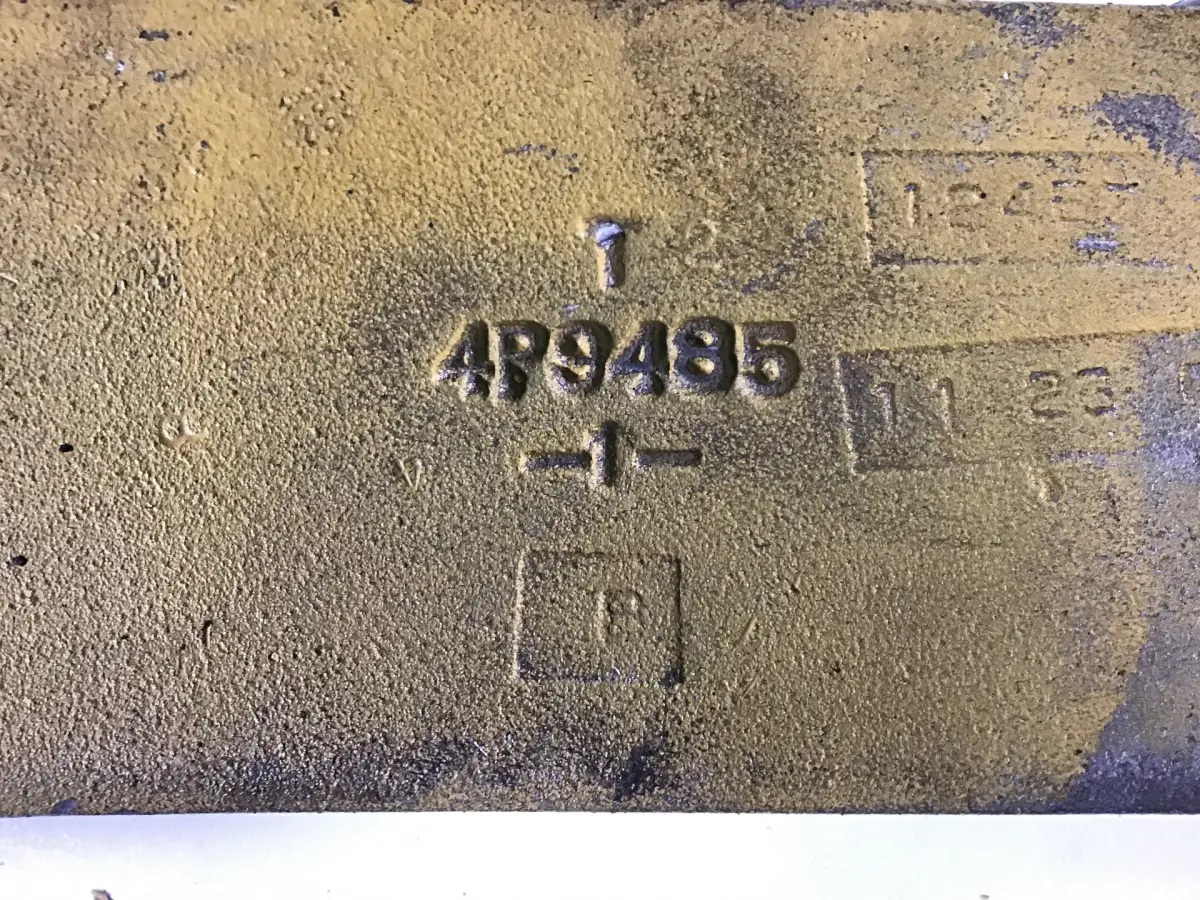 CATERPILLAR КОРПУС ТЕРМОСТАТА 4P9485 Б/У - Фото 2